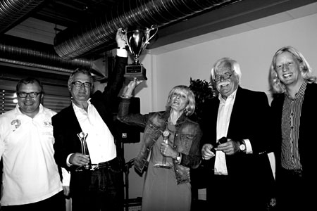 Die Gewinner des 1. Golf-Cup des Brose Baskets-Business-Clubs 2012